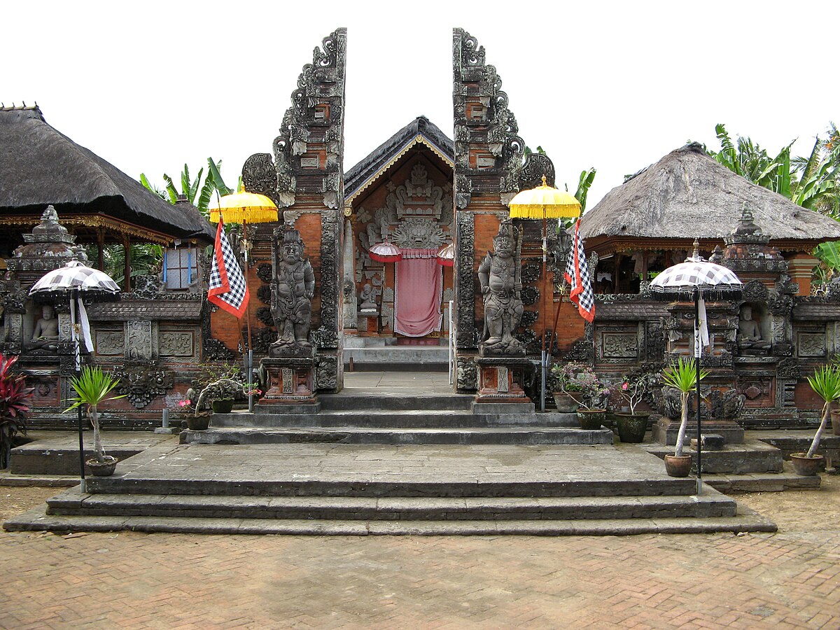 Balinese traditional Hindu temple